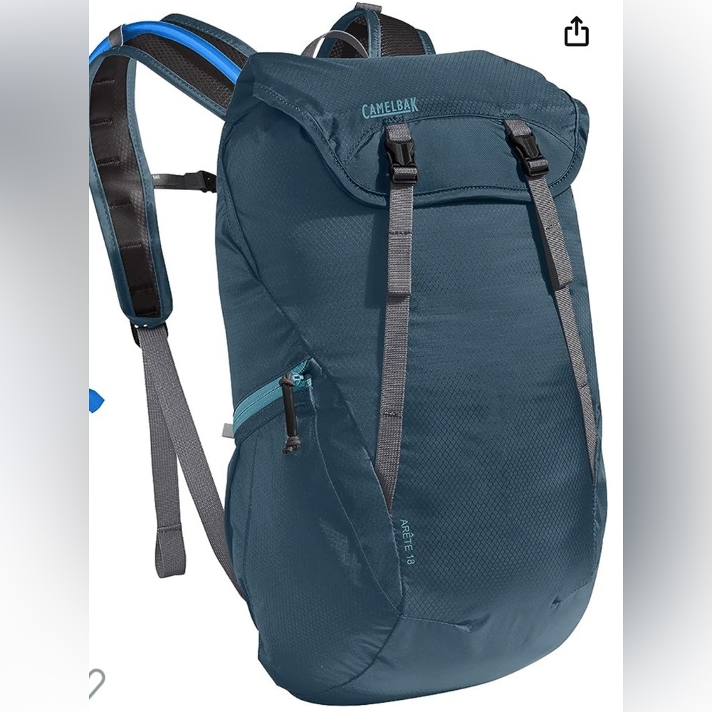 Camelback Hydration Bag WITHOUT bladder. Arete 18. Light weight material.